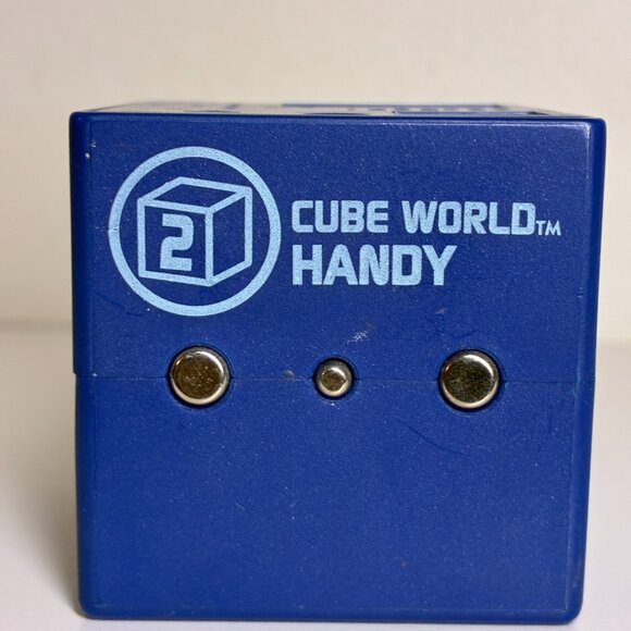 Radica Cube World Handy Series 2 Blue 2005 Electronic Toy Game Tested Working - Picture 5 of 6